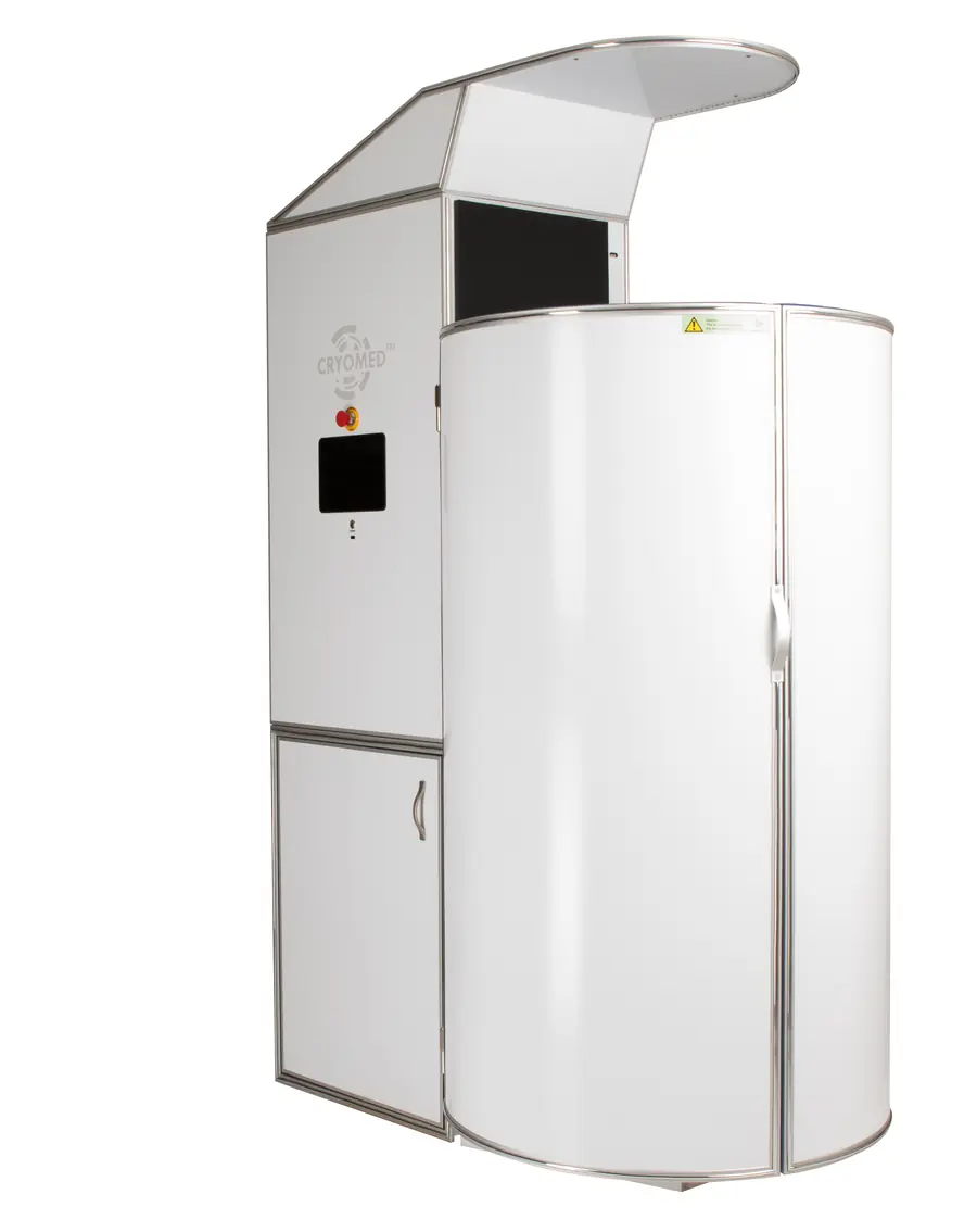 Cryomed Pro 360 bianca vista frontale